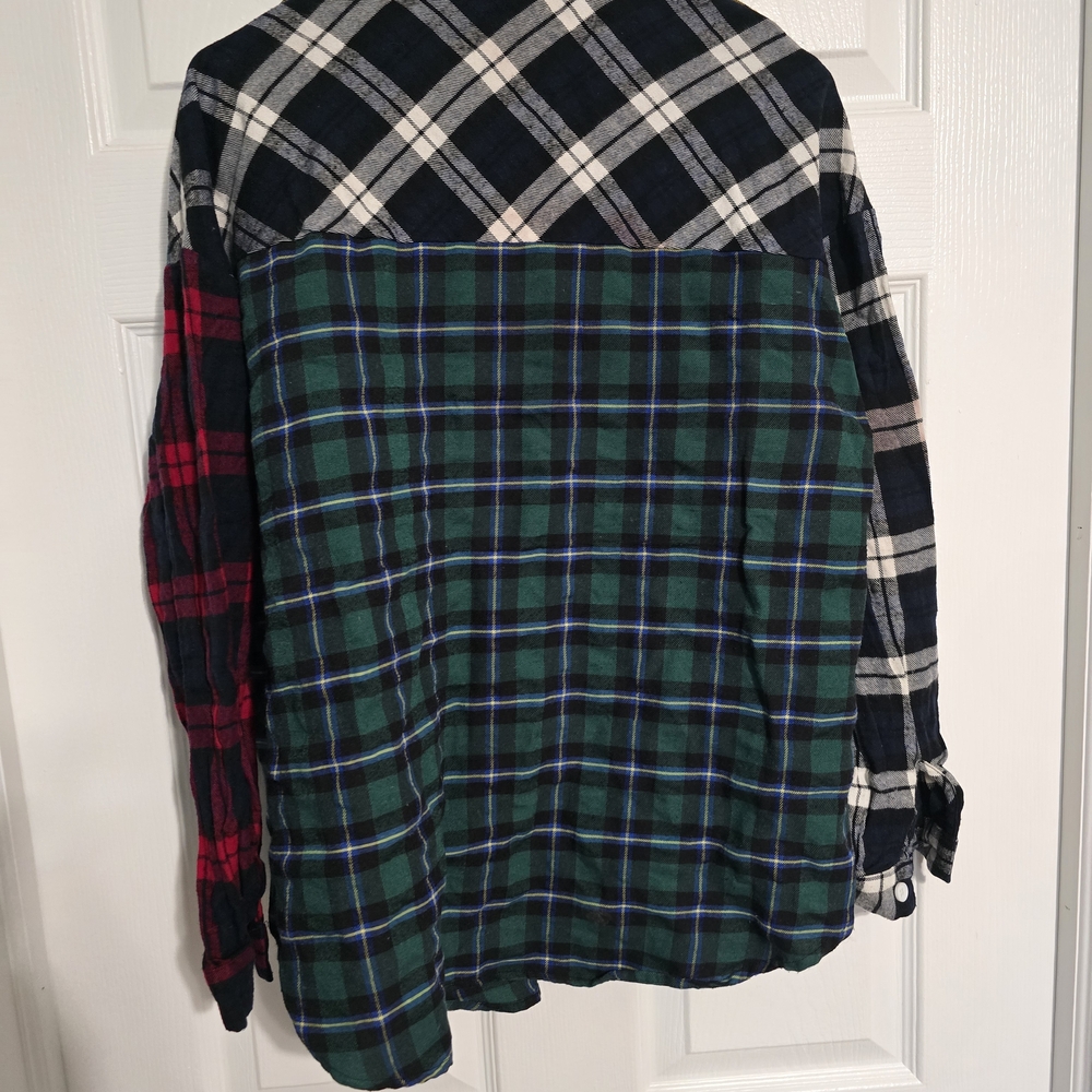 Multicolor Plaid Button Down Shirt - Picture 2 of 2